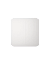 AJAX Security - White SoloButton 2-GANG | AJAX-SB-2-GANG-W