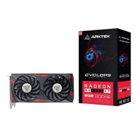 Arktek AMD Radeon RX 7600XT, 2048 Stream Processors, 8GB GDDR6 Memory, DP x 3, HDMI x 1