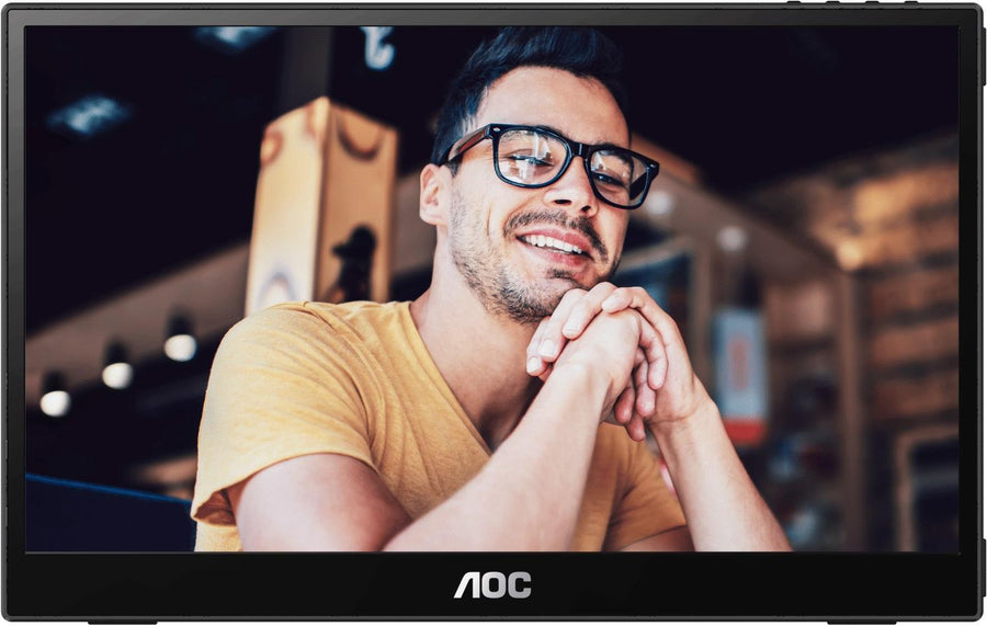 AOC Monitor Portable 15.6 Inch USB C FHD 3YW