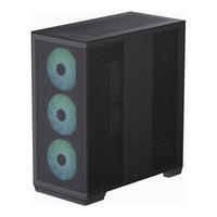 APNX C1-R Premium ATX Mid-Tower PC Case Black 4x 120mm PWM ARGB Fans Tempered Glass - Image 5