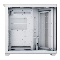 APNX V1 Dual-Chamber Mid-Tower ATX Gaming PC Case White Wood Texture - Image 4