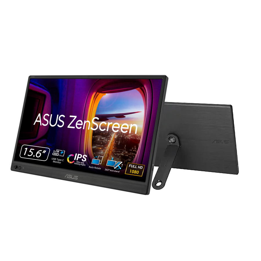 ASUS ZenScreen MB169CK Portable USB Monitor 16' FHD USB Type-C 3YR