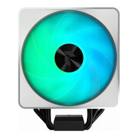 APNX AP1-V ARGB CPU Air Cooler 245W TDP 5 Heatpipe 120mm PWM Fan White - Image 2