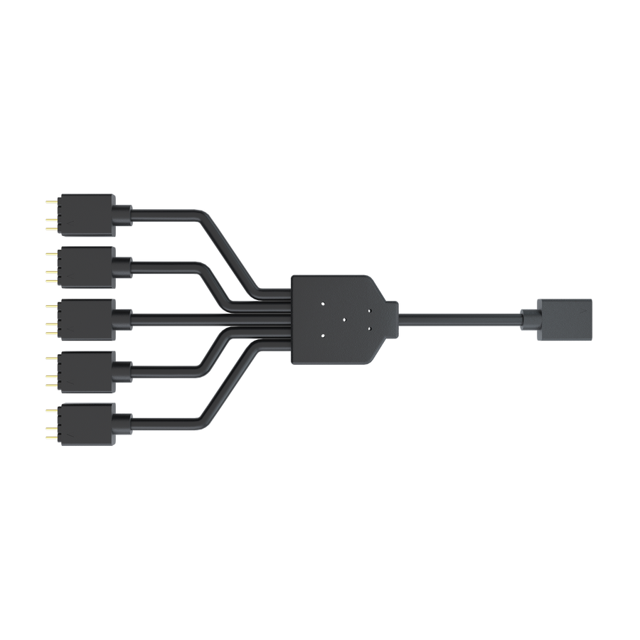 Cooler Master Addressable RGB 1-to-5 Fan Splitter Cable
