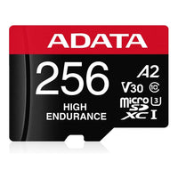 ADATA Microsd 256GB CL10V30A2 High Endur