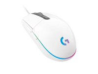 Logitech Gaming G102 LightSync RGB Mouse 200DPI to 6000DPI adjustable optical sensor, White