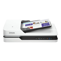 Epson WorkForce DS-1660W-Flatbed with ADF; A4; Passport scan; Duplex 1200x1200DPI; 25ppm; Daily Duty Cycle 1500. WiFi Direct&LAN