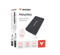 VERBATIM Metal Mini SSD USB-C 3.Gen 2 1TB
