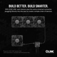 Corsair iCUE LINK RX140 140mm PWM Case Fan Black Single Pack - Image 4