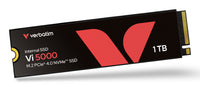 Verbatim Vi5000 Internal Pcie Nvme M.2 SSD 1TB - Black