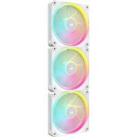 Corsair iCUE LINK LX120 RGB 120mm PWM Case Fan 3-Pack (White)