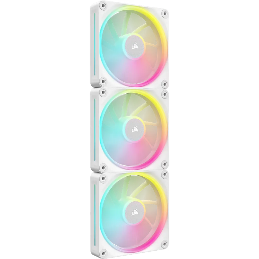 Corsair iCUE LINK LX120 RGB 120mm PWM Case Fan 3-Pack (White)