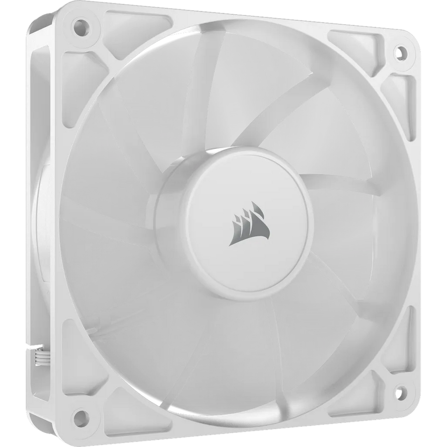 Corsair RS120 120mm PWM Case Fan 420-2100 RPM 72.8 CFM (White)