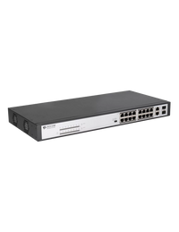 BDCOM 16-Port 10/100 POE switch, 16 POE ports, 2 x 1000Mbps Combo ports - Image 2