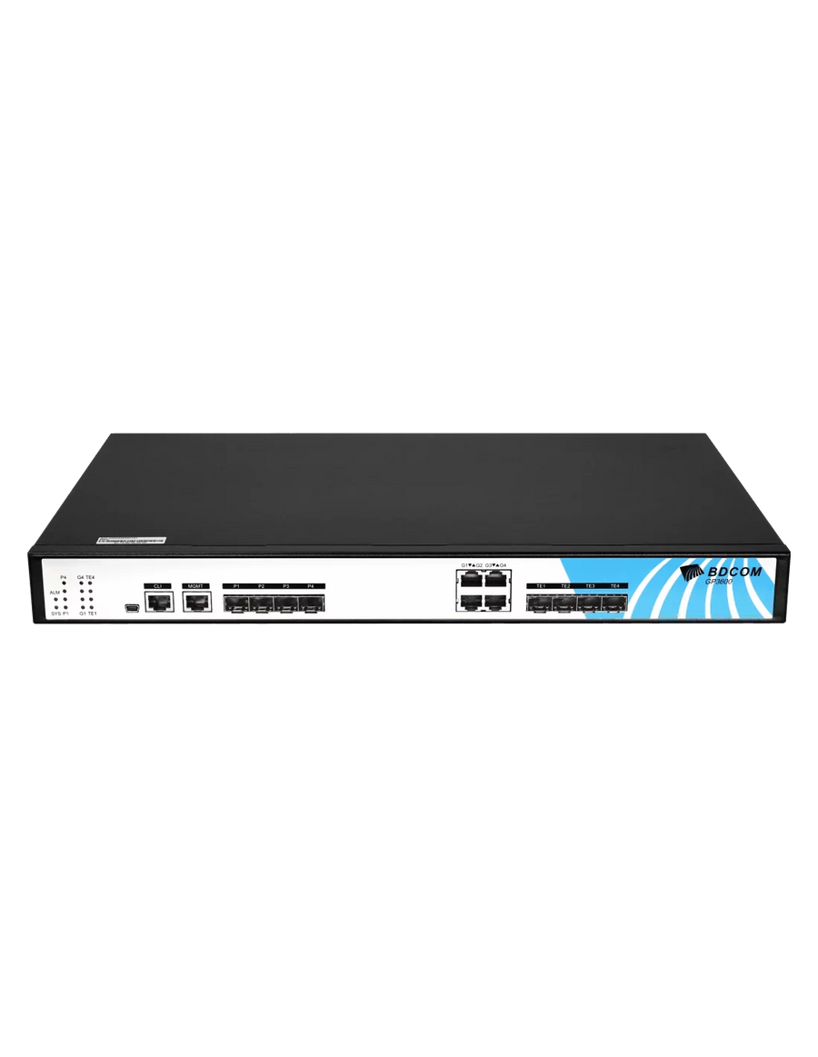 BDCOM 4 Port GPON OLT Headend - Dual Internal AC PSU