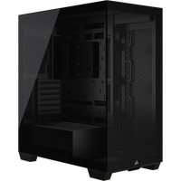 Corsair 3500X Midi Tower ATX PC Case Tempered Glass Side Panel USB-C (Black)