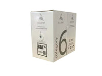 Acconet CAT6 Indoor Ethernet Cable 305m White CCA STP Pull Box