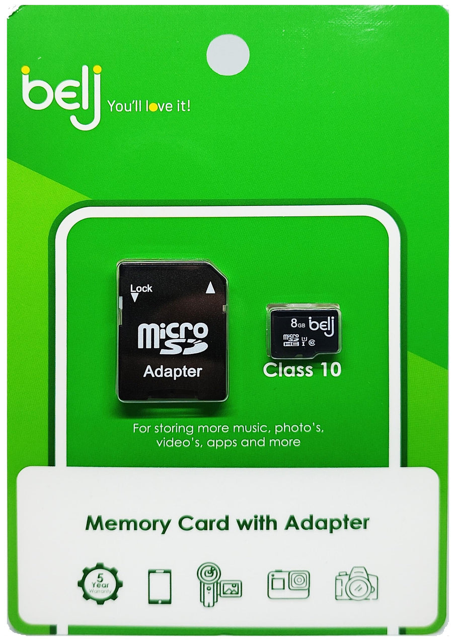 Belj 8GB Msd Card with Adaptor
