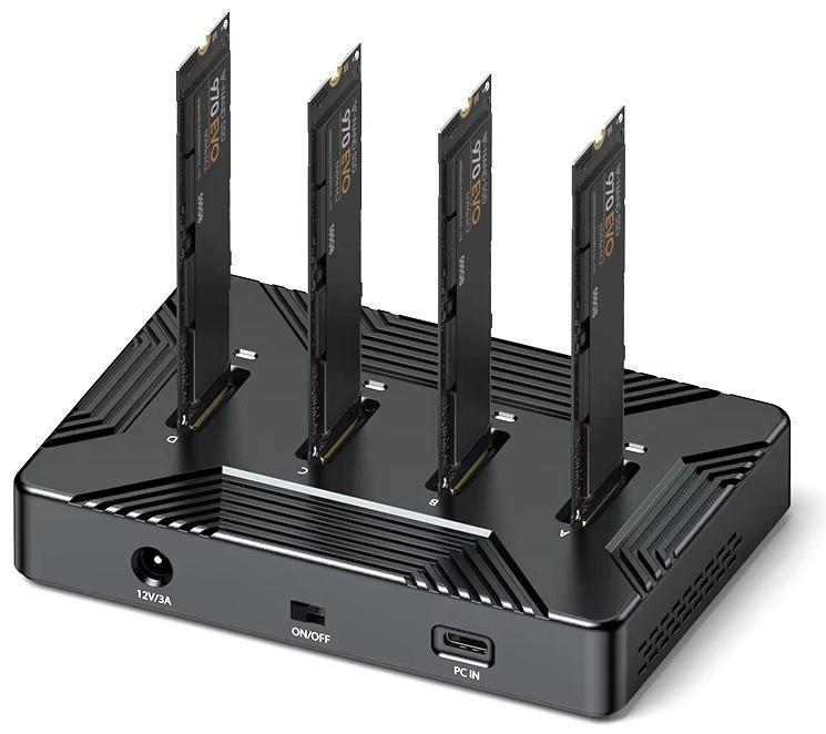 Four Bay SSD Dock