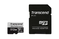 Transcend 340S 512GB microSDXC UHS-I U3 V30 A2 Memory Card 160/125 MB/s (Black) - Image 2