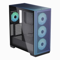 Aerocool APNX C1-R ChromaFlair Mid-Tower ATX Case 4x PWM ARGB Fans 360mm Radiator Support - Image 4
