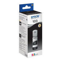 Epson 103 EcoTank Black ink bottle (65 ml). 4500 pages @ 5% coverage