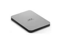 Seagate LaCie 4TB Aluminum Enclosure Portable External Hard Drive Space Grey