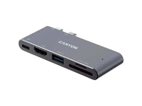 CANYON hub DS-5 5in1 Thunderbolt 3 4k Space Grey