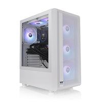 Thermaltake TT CASE, S200 TG ARGB Snow Mid Tower Cha