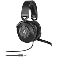 HS65 Premium Carbon Headset, 50mm Audio Drivers, Omnidirectional Mic - Console Ready