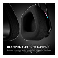 Corsair VOID v2 MAX Wireless Gaming Headset Carbon Dolby Atmos 2.4GHz Bluetooth 70-Hour Battery - Image 5