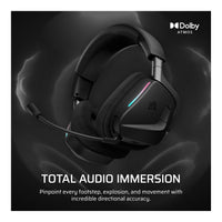 Corsair VOID v2 MAX Wireless Gaming Headset Carbon Dolby Atmos 2.4GHz Bluetooth 70-Hour Battery - Image 2