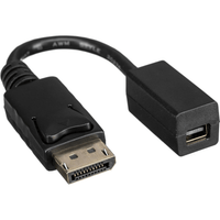 Mecer Mini DP Female to DP Male Cable