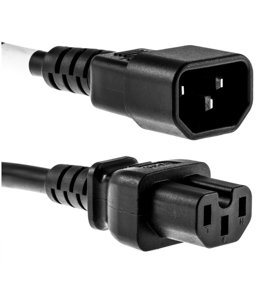 C14 TO C15, 1.8M, 3*0.75MM2 Cables