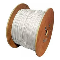 Essential CAT5e Indoor Ethernet Cable 500m Grey Solid Copper UTP Roll