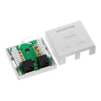 Acconet CAT5e Double RJ45 Wall Box | CAT5-BOX-2 - Image 4