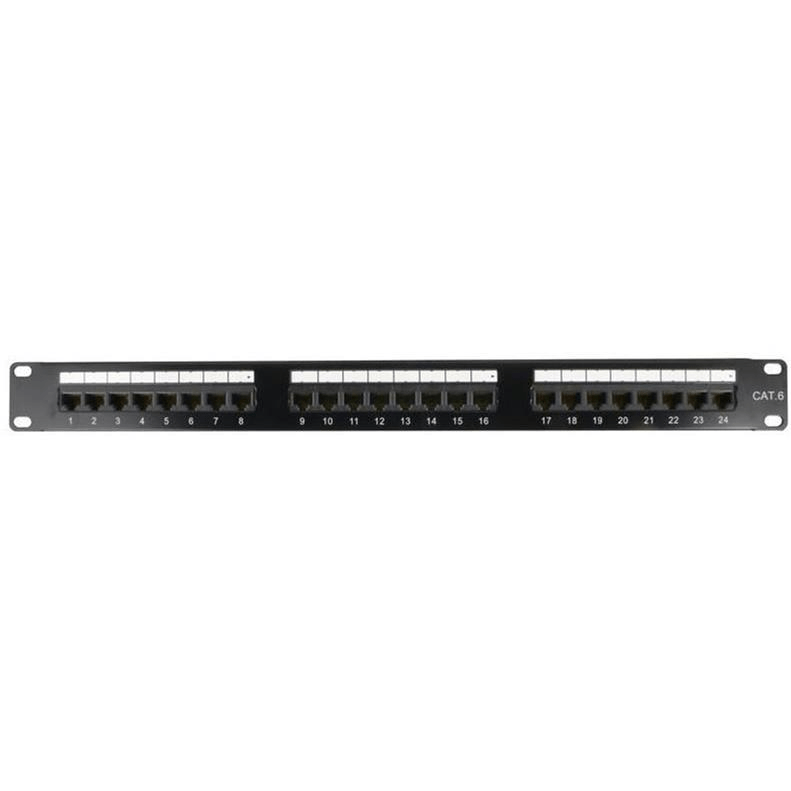 RCT - CAT6 PATCH PANEL 24 PORT UTP