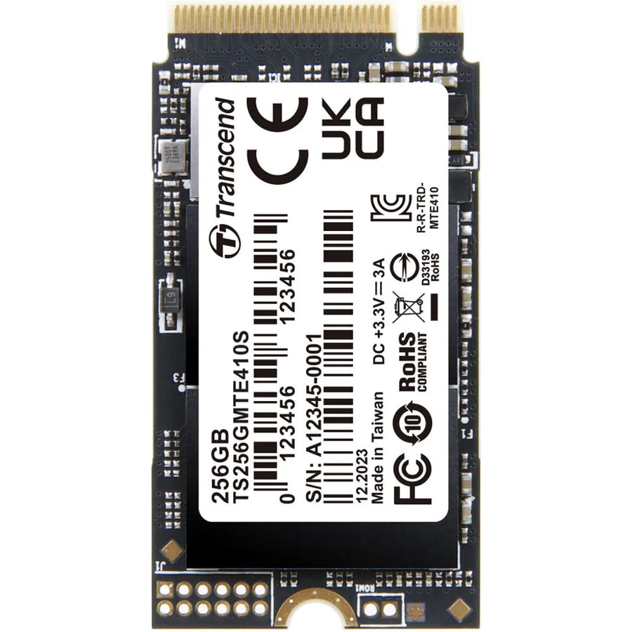 Transcend MTE410S 256GB M.2 2242 NVMe PCIe Gen 4 SSD 3300MB/s Read