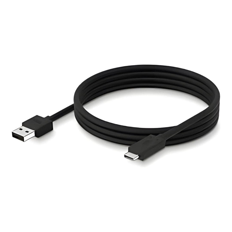 Zebra USB-A to USB-C communications and charging cable. The cable has a length of approximately 1 meter or 3.25 feet. Attaches t