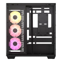 Corsair 3500X ARGB Mid-Tower ATX PC Case Black Tempered Glass - Image 4