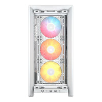 Corsair FRAME 4000D RS ARGB Midi-Tower ATX PC Case White Tempered Glass 3x 120mm Fans - Image 4