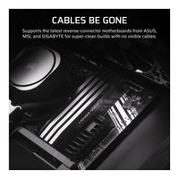 Corsair Frame 4000D LCD RS ARGB Premium Mid-Tower PC Case Black 14.5-inch LCD 4x RS120 ARGB Fans Dual 360mm - Image 5