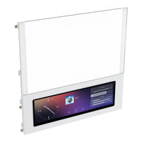 Corsair Frame 4000D LCD RS ARGB Mid-Tower PC Case White 14.5-inch LCD Touchscreen 4 RS120 Fans Dual 360mm - Image 2