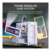 Corsair Frame 4000D RS Wood Modular Mid-Tower PC Case Oak Natural Wood Front Panel 4 RS120 Fans Dual 360mm - Image 5