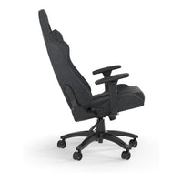 Corsair TC100 RELAXED Gaming Chair Black Grey Soft Fabric - Image 4