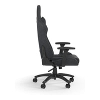 Corsair TC100 RELAXED Gaming Chair Black Grey Soft Fabric - Image 3