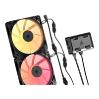 Corsair Commander Duo iCUE Link Hybrid Fan Controller 12 PWM ARGB Fans Two Channels Magnetic Mount - Image 2