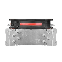 Thermaltake TT CPU Cooler, Riing Silent 12 Red