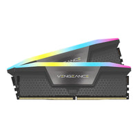 CORSAIR VENGEANCE RGB DDR5 16GB (1 x 16GB) DDR5 6000 CL38-48-48-96 1.35V Intel XMP & AMD EXPO - GREY