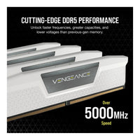 Corsair Vengeance 32GB DDR5-6400 Desktop Memory Kit 2x16GB CL36 AMD EXPO Intel XMP White - Image 4